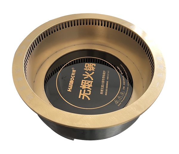 39圓鍋自凈化組件金色(圖2)